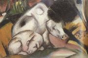 Franz Marc Pigs (mk34) painting